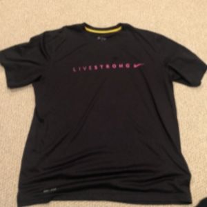 nike live strong tee